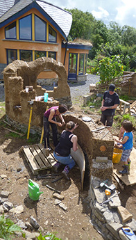 cob garden structures